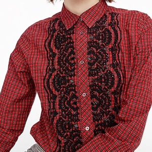 J crew embellished button down